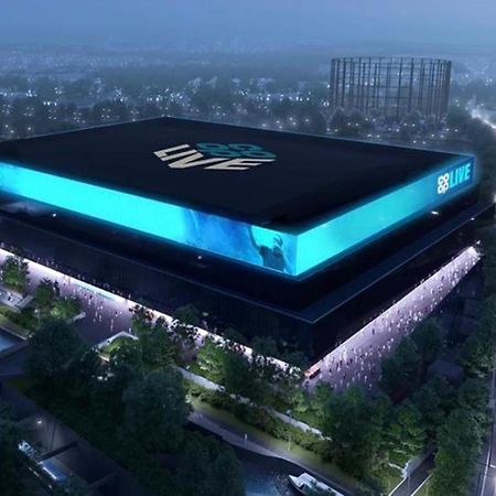 Manchester City Football Stadium View Dış mekan fotoğraf